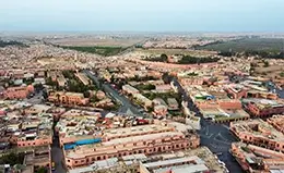 Bienvenida cálida en Marrakech