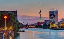 Llegada a Berlín, la capital de Alemania