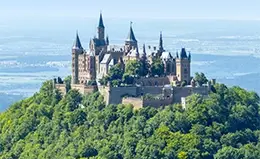 Alojamiento en el castillo Hohenzollern, el bastión de la historia y la belleza.