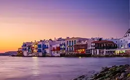Explora la vibrante isla de Mykonos