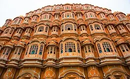 Viaje por carretera a la encantadora ""Ciudad Rosa"" de Jaipur.