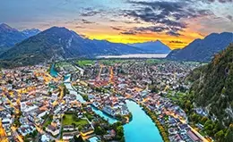 Explore la ciudad de Interlaken por su cuenta