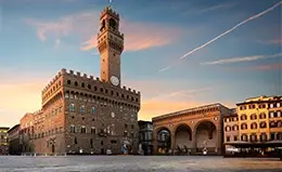 Vista aérea de la ciudad de Michelangelo