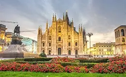 Exploración de la elegante Milán.