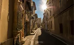 Descubre de los restos romanos en Arles.