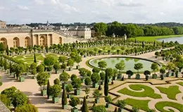 Palacio de Versalles y sus jardines.