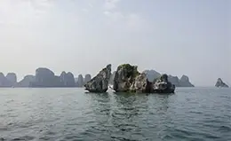 Captura fotos impresionantes de las islas de roca calcárea.
