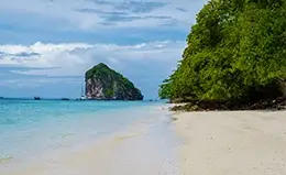 Disfrute de las playas de ensueño de Phi Phi.	