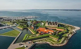 Castillo de Kronborg: la fortaleza de Hamlet.