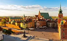 Descubre Varsovia vieja y nueva en un recorrido por la ciudad