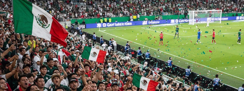 MUNDIAL FÚTBOL 2026 - Fase Grupos - MEXICO (1er + 2do partido) - 10 al 19 Junio 2026